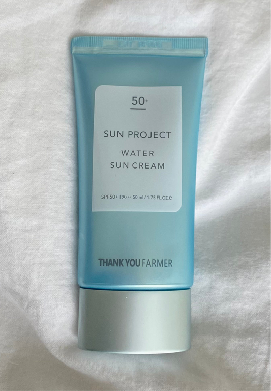 Thank You Farmer Sun Project Water Sun Cream SPF50+ PA+++